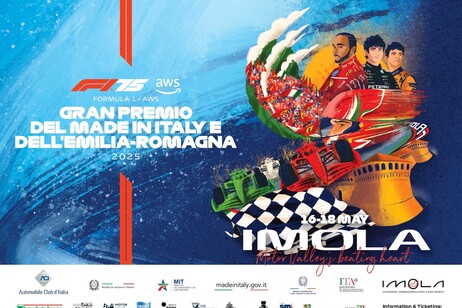 F1, il poster del GP del Made in Italy e dell'Emilia-Romagna