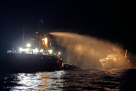 Fire on aid ship bound for Gaza in international waters