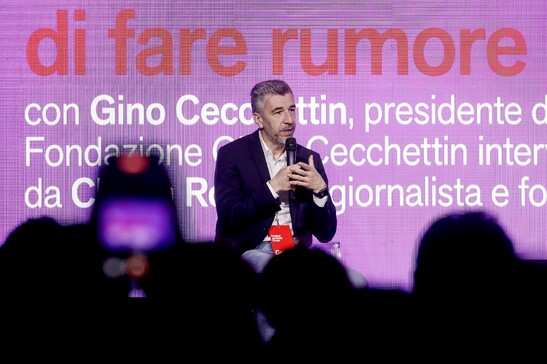 Gino Cecchettin partecipa al talk ''C’e' ancora bisogno di fare rumore''