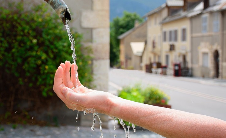 Fontanella di acqua potabile © ANSA