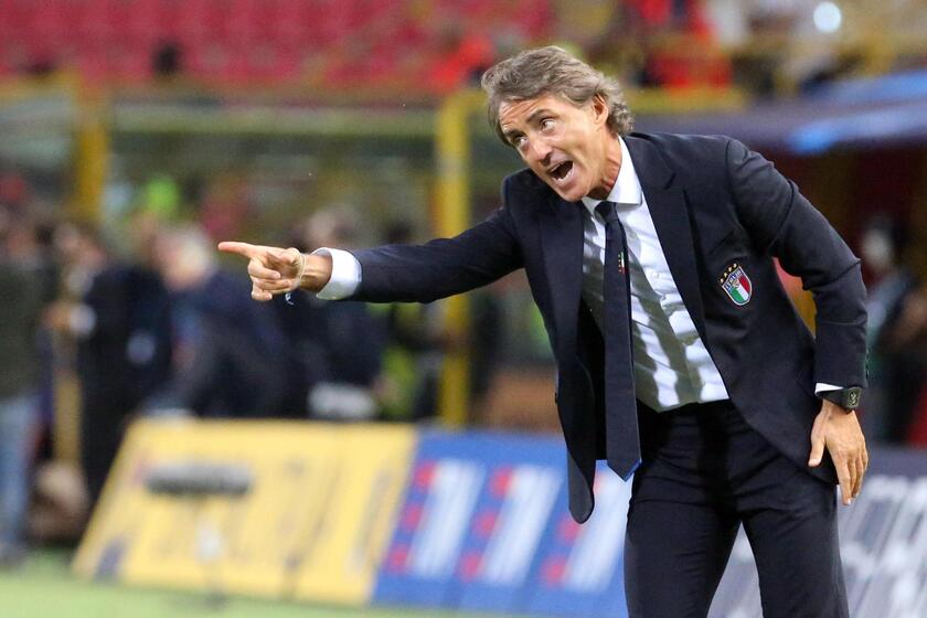 La prima panchina in una competizione ufficiale. Italia Polonia, Nations League, 7 settembre 2018 - RIPRODUZIONE RISERVATA