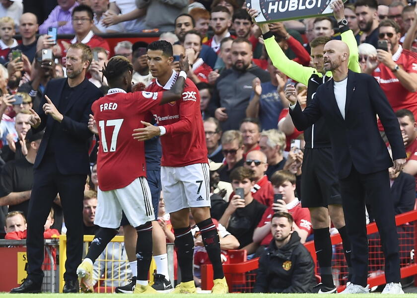 Manchester United vs Brighton Hove Albion © ANSA/EPA