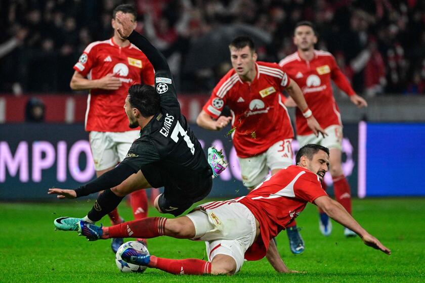 TOPSHOT-FBL-EUR-C1-UNION BERLIN-NAPOLI © ANSA/AFP