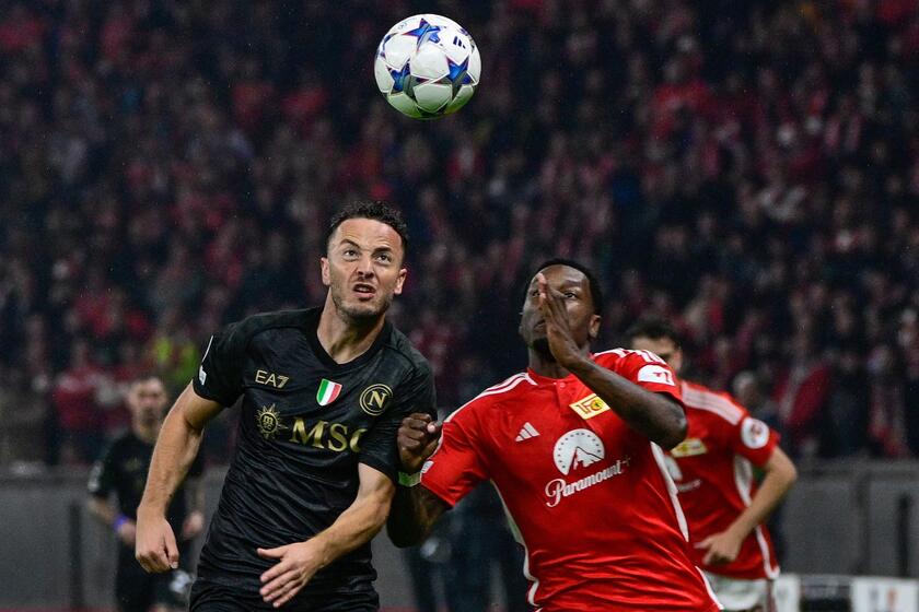 TOPSHOT-FBL-EUR-C1-UNION BERLIN-NAPOLI © ANSA/AFP