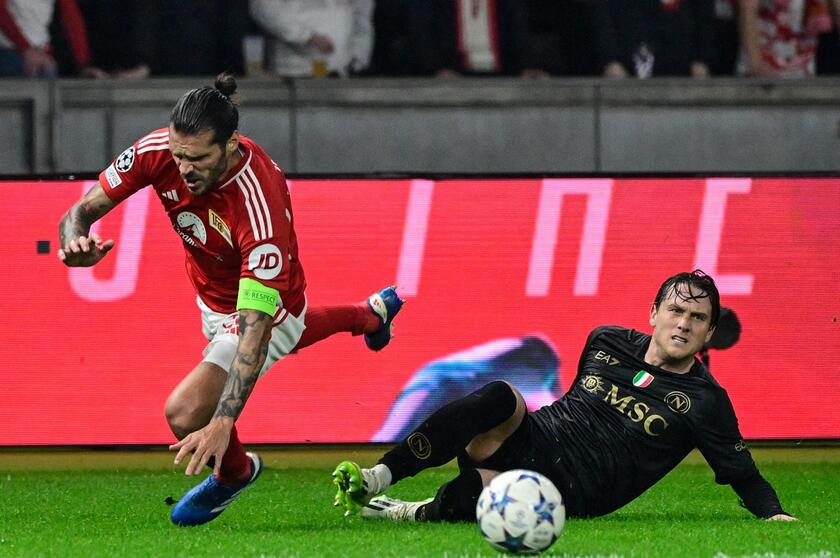 TOPSHOT-FBL-EUR-C1-UNION BERLIN-NAPOLI © ANSA/AFP