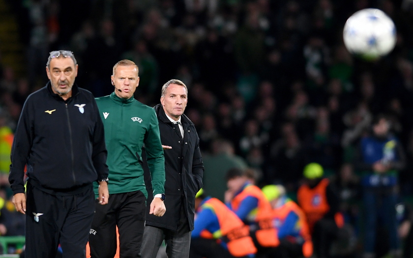 UEFA Champions League - Celtic Glasgow vs Lazio Rome - RIPRODUZIONE RISERVATA