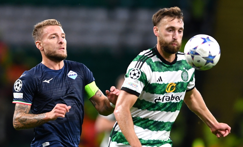 UEFA Champions League - Celtic Glasgow vs Lazio Rome - RIPRODUZIONE RISERVATA