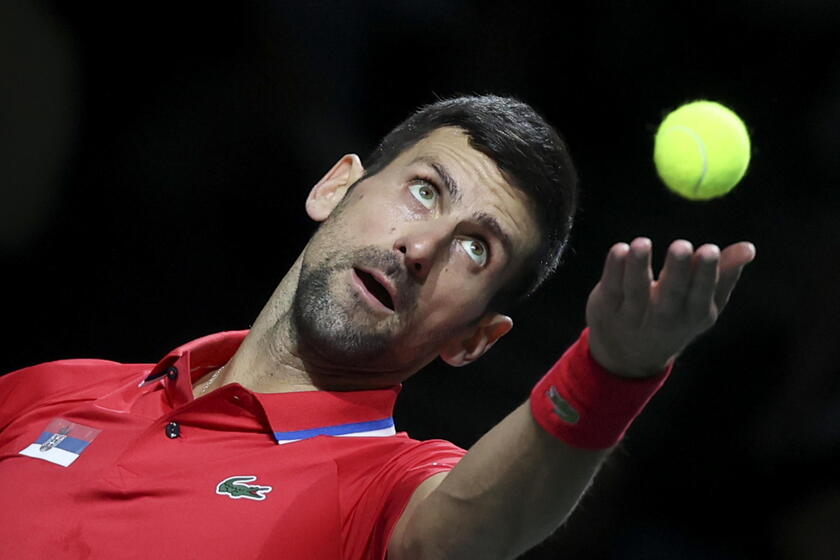 2023 Davis Cup Final 8 semi-final - Italy vs Serbia © ANSA/EPA