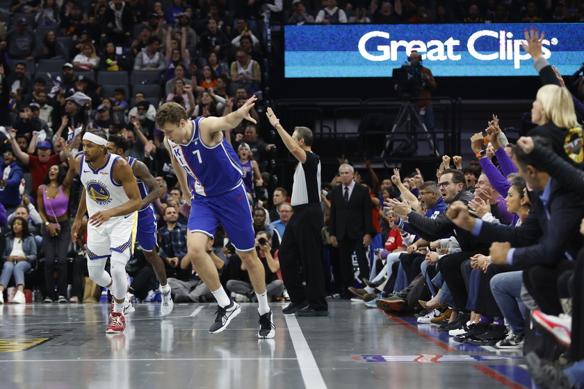 NBA Golden State Warriors at Sacramento Kings - RIPRODUZIONE RISERVATA