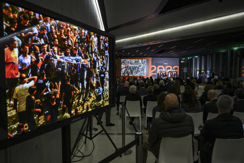 La presentazione del libro Photoansa 2023 - RIPRODUZIONE RISERVATA