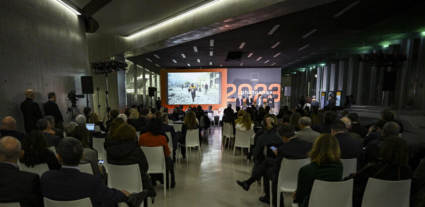 La presentazione del libro Photoansa 2023 - RIPRODUZIONE RISERVATA