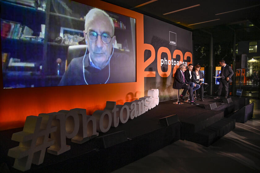 Massimo Lomonaco (in video), Vittorio Emanuele Parsi, Lorenzo Attianese, Laurence Figà Talamanca - RIPRODUZIONE RISERVATA