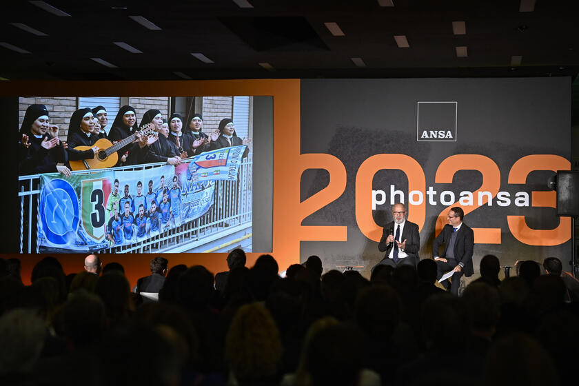 Presentazione libro photoansa 2023 - RIPRODUZIONE RISERVATA