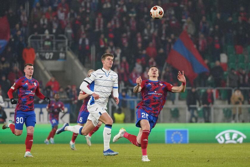 FBL-EUR-C3-RAKOW CZESTOCHOWA-ATALANTA © ANSA/AFP