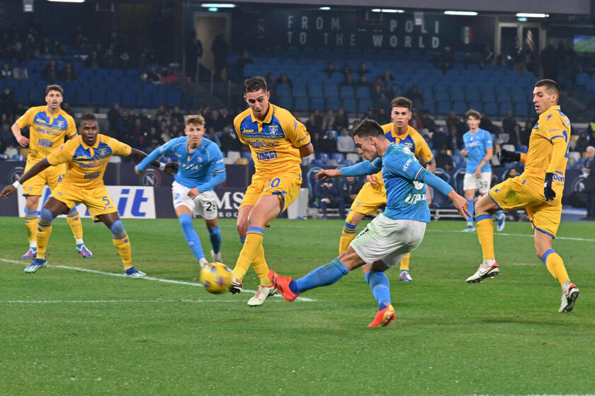 Coppa Italia: Napoli-Frosinone - RIPRODUZIONE RISERVATA