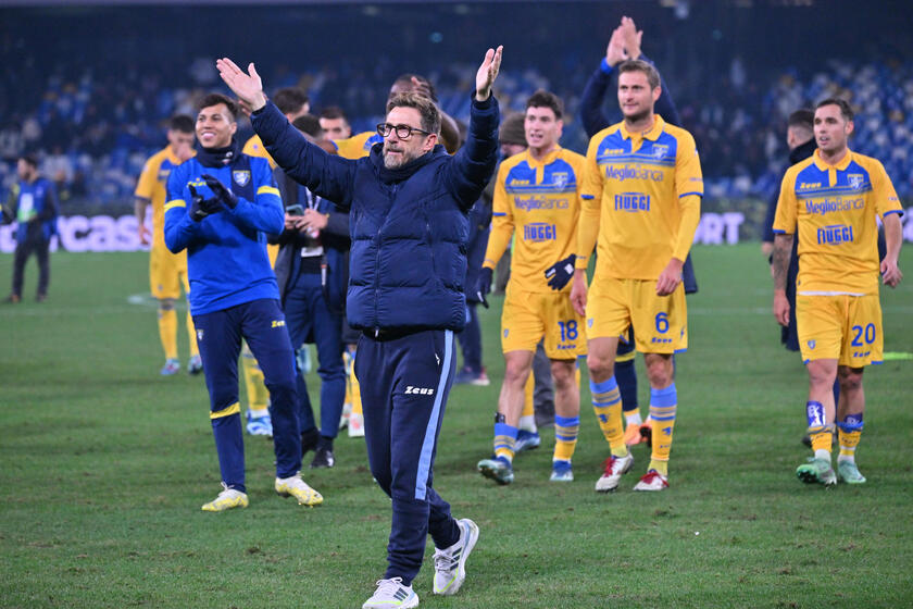Coppa Italia: Napoli-Frosinone - RIPRODUZIONE RISERVATA