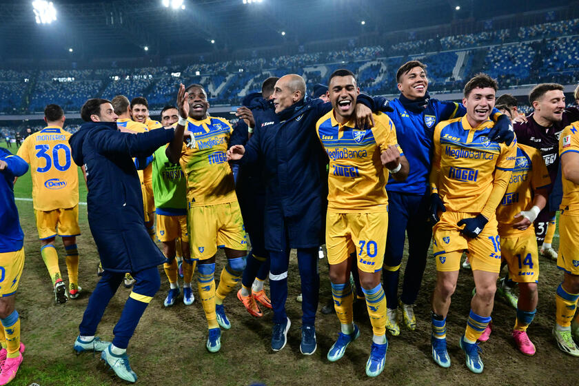 Coppa Italia: Napoli-Frosinone - RIPRODUZIONE RISERVATA