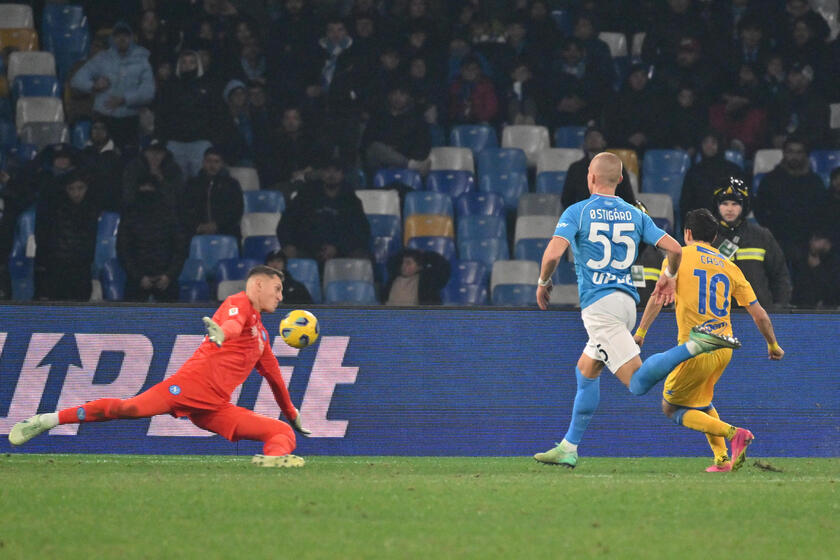 Coppa Italia: Napoli-Frosinone - RIPRODUZIONE RISERVATA
