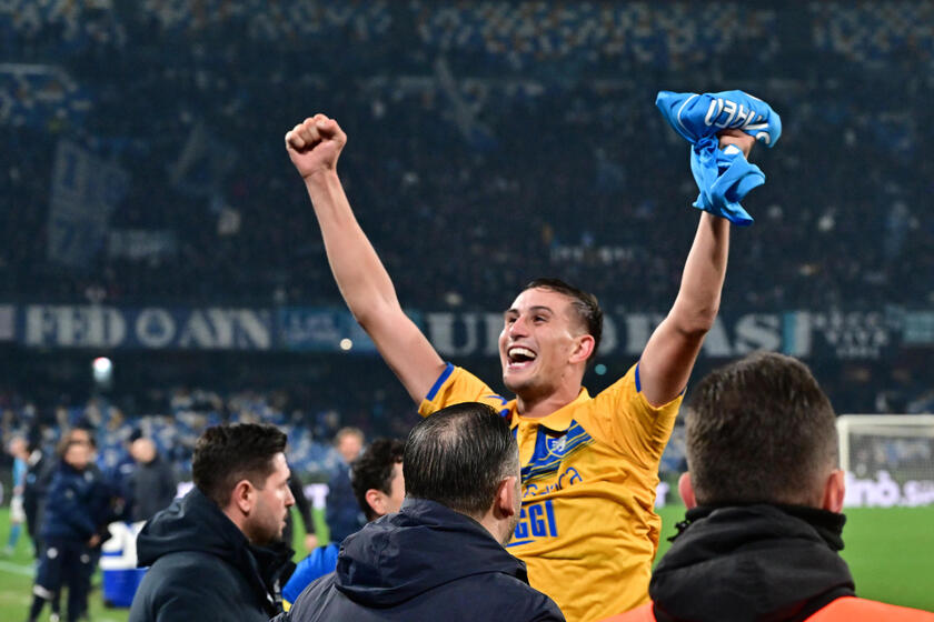 Coppa Italia: Napoli-Frosinone - RIPRODUZIONE RISERVATA