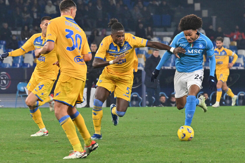 Coppa Italia: Napoli-Frosinone - RIPRODUZIONE RISERVATA