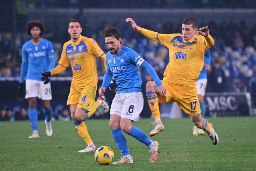 Coppa Italia: Napoli-Frosinone - RIPRODUZIONE RISERVATA