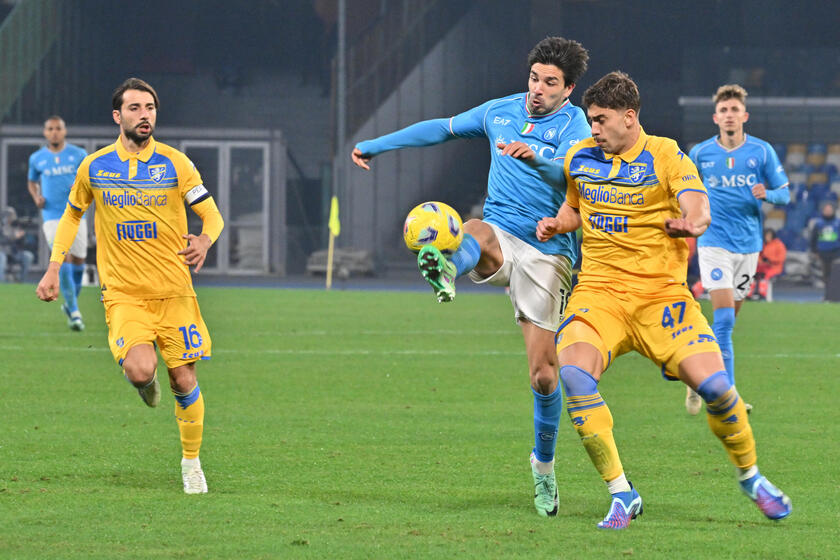 Coppa Italia: Napoli-Frosinone - RIPRODUZIONE RISERVATA