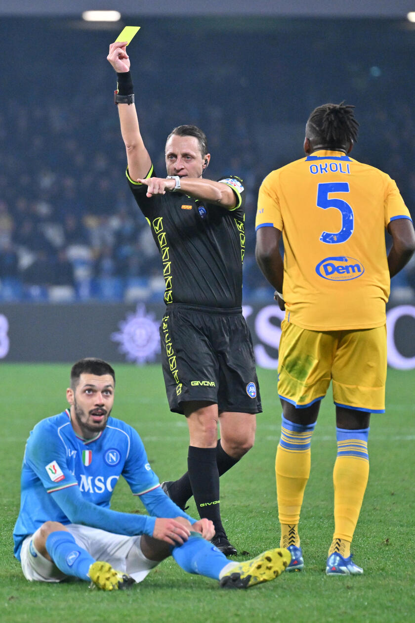 Coppa Italia: Napoli-Frosinone - RIPRODUZIONE RISERVATA