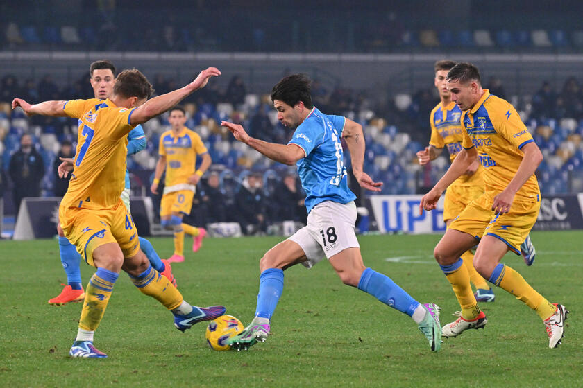 Coppa Italia: Napoli-Frosinone - RIPRODUZIONE RISERVATA