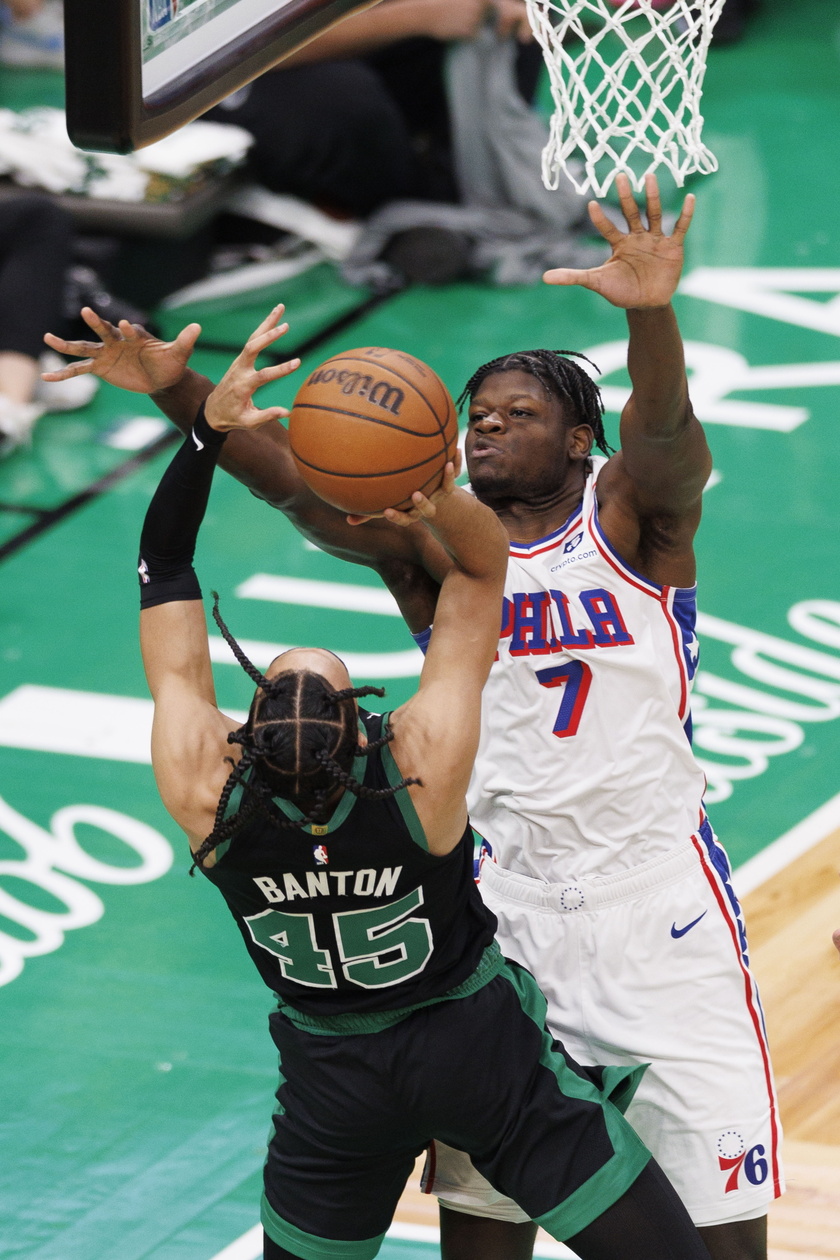 NBA - Philadelphia 76ers at Boston Celtics - RIPRODUZIONE RISERVATA