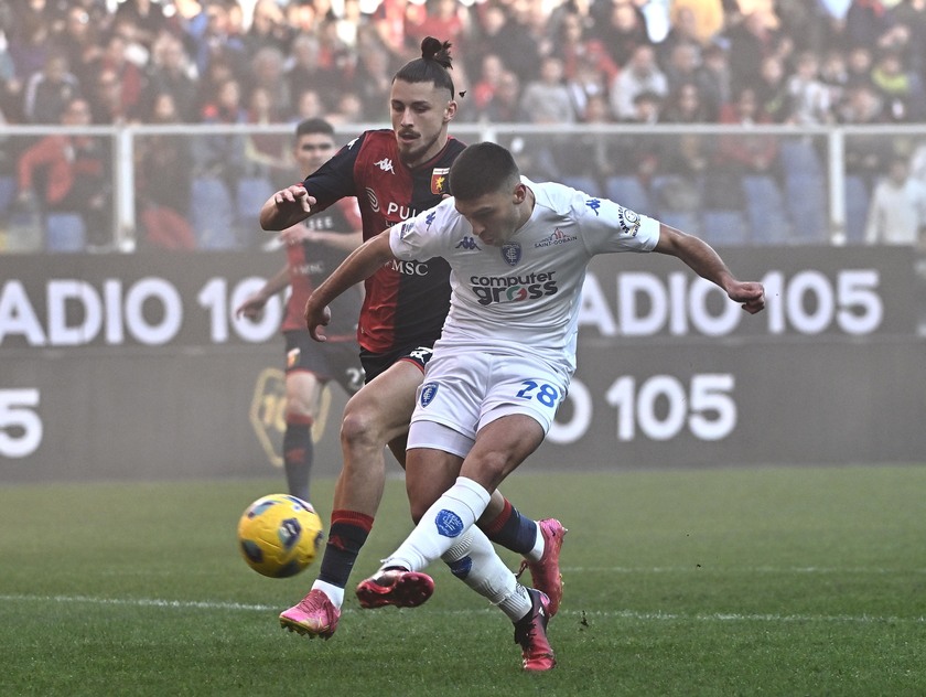 Soccer: Serie A; Genoa-Empoli - RIPRODUZIONE RISERVATA
