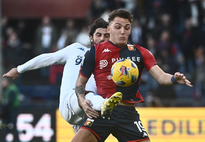 Soccer: Serie A; Genoa-Empoli - RIPRODUZIONE RISERVATA
