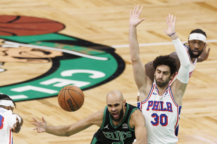 NBA - Philadelphia 76ers at Boston Celtics - RIPRODUZIONE RISERVATA