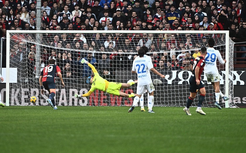 Soccer: Serie A; Genoa-Empoli - RIPRODUZIONE RISERVATA