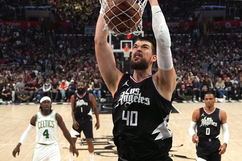 NBA - Boston Celtics at Los Angeles Clippers - RIPRODUZIONE RISERVATA