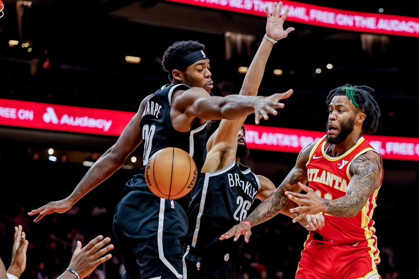 NBA - Brooklyn Nets at Atlanta Hawks - RIPRODUZIONE RISERVATA