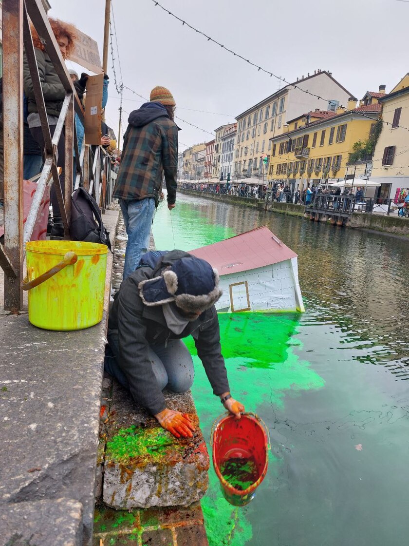 Naviglio Canal, Milan - ALL RIGHTS RESERVED