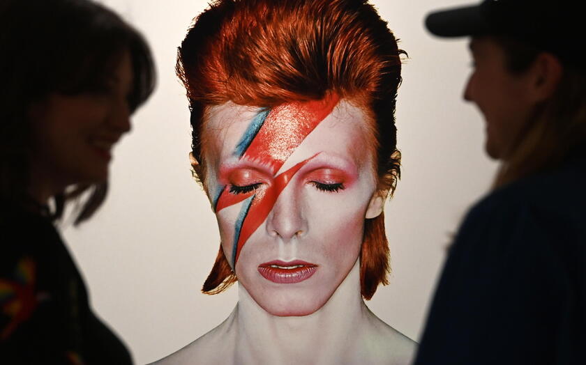 Aladdin Sane: 50 Years exhibit opens in London © ANSA/EPA