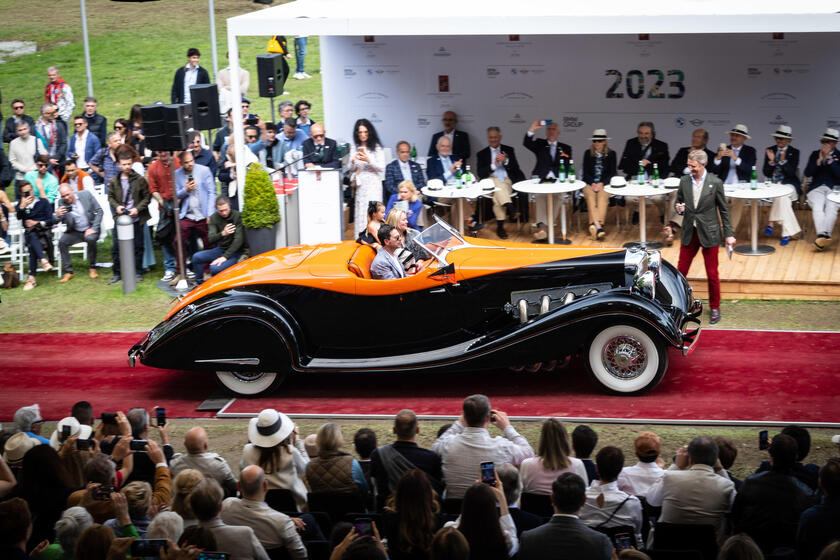 Duesenberg SJ a Concorso Villa d 'Este - RIPRODUZIONE RISERVATA