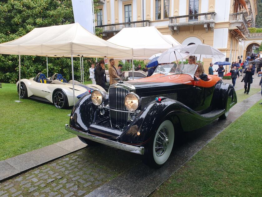 Duesenberg SJ a Concorso Villa d 'Este - RIPRODUZIONE RISERVATA