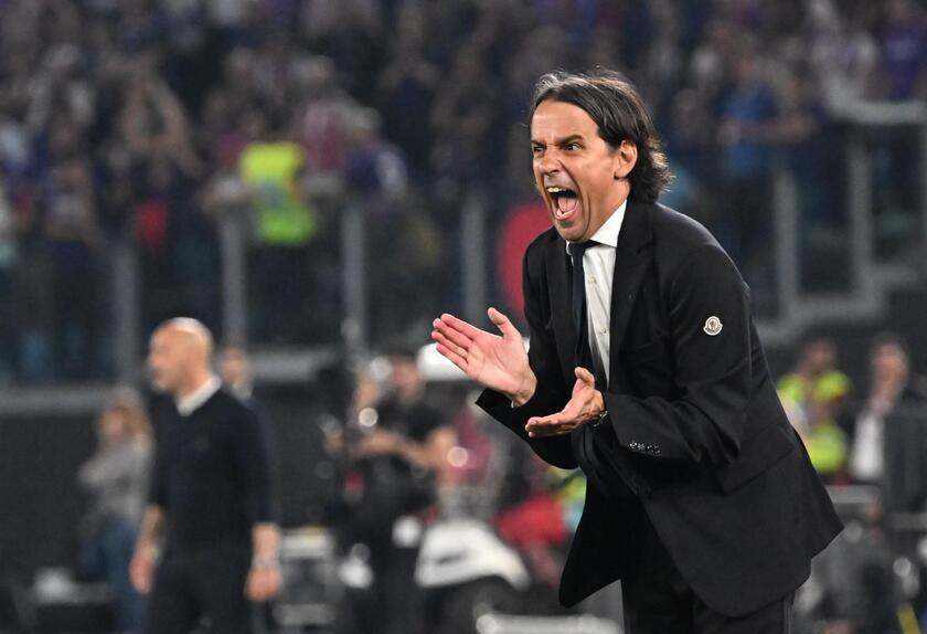 Soccer: Coppa Italia Final, Fiorentina-Inter - RIPRODUZIONE RISERVATA