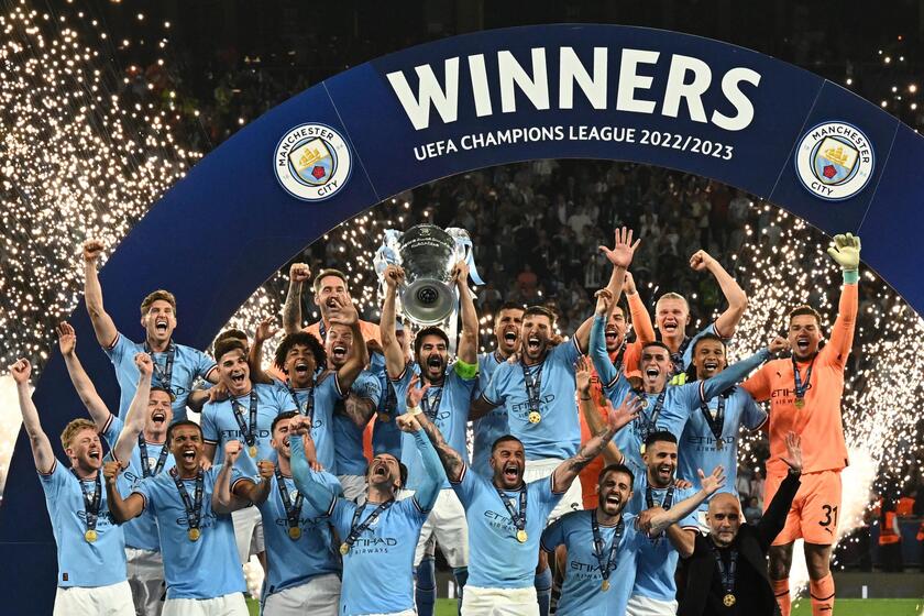 FBL-EUR-C1-MAN CITY-INTER © ANSA/AFP