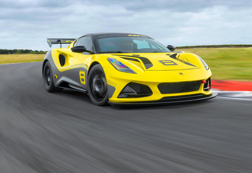 Lotus Emira GT4, sviluppata per far vincere i clienti piloti © ANSA/Lotus