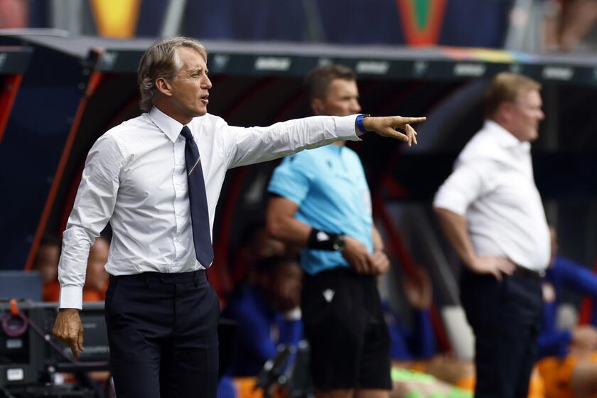 L 'ultima panchina: Italia Olanda 3-2, finale terzo e quarto posto di Nations League. 18/6/2023 © ANSA/EPA