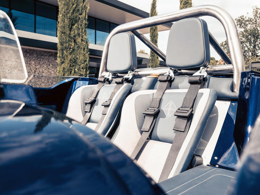 Nichols N1A, gusto retro ' e costruzione in carbonio © ANSA/Nichols Cars