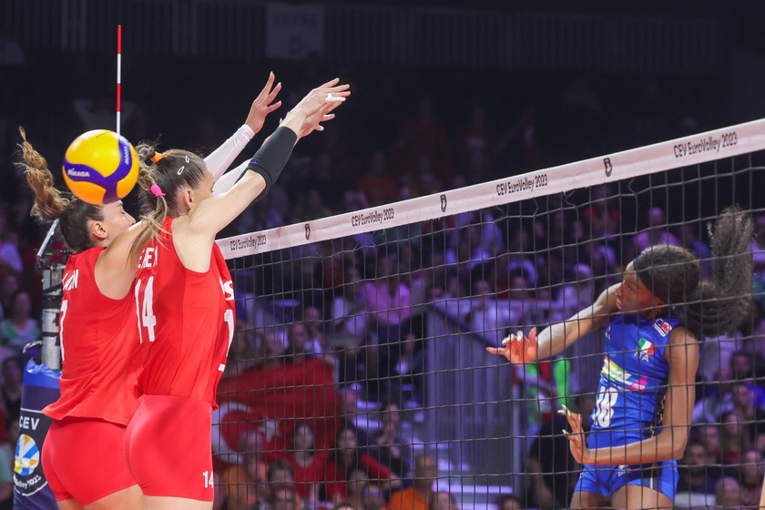 EuroVolley Women 2023 semi finals - Turkey vs Italy - RIPRODUZIONE RISERVATA