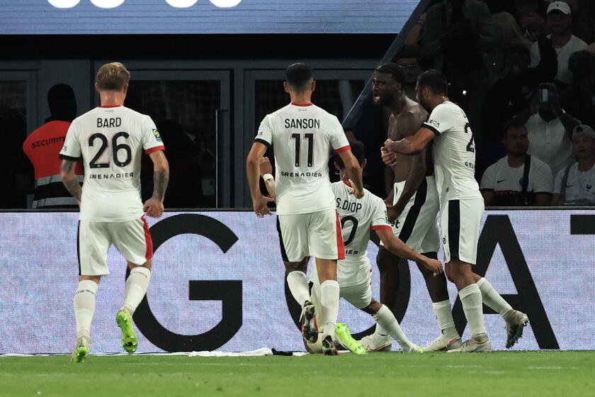Ligue 1: PSG-Nizza 2-3 © ANSA/EPA