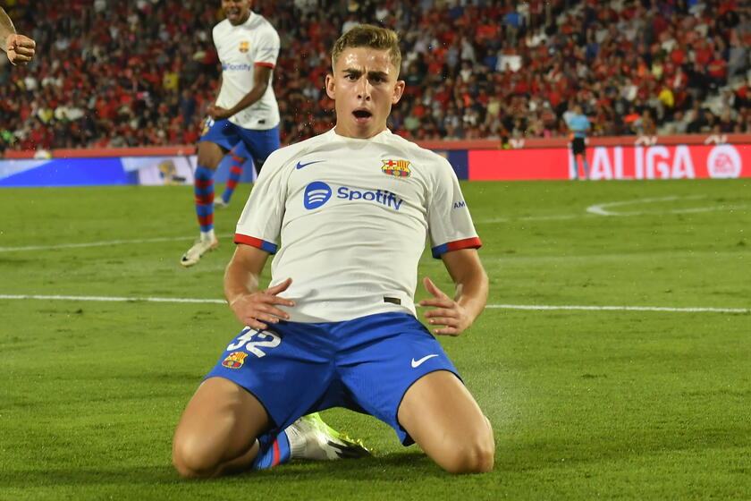 LaLiga: Maiorca-Barcellona 2-2 © ANSA/EPA