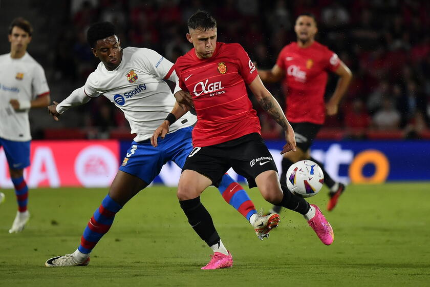 LaLiga: Maiorca-Barcellona 2-2 © ANSA/EPA