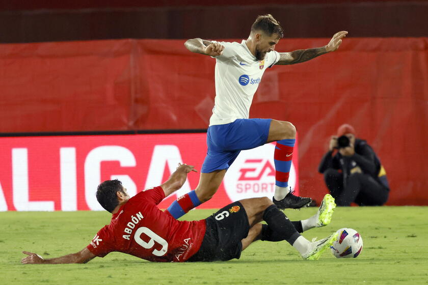 LaLiga: Maiorca-Barcellona 2-2 © ANSA/EPA