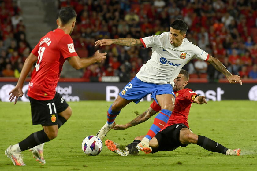 LaLiga: Maiorca-Barcellona 2-2 © ANSA/EPA